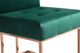 VIG Furniture Modrest Legend 2-Piece Green/Rosegold Dining Chair Set-4
