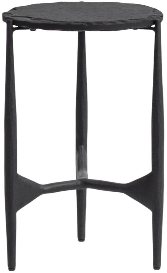 Classic Home Luka Charcoal Forge End Table-2