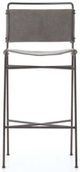 Magnolia Home by Joanna Gaines Jackson Stonewashed Grey Canvas Bar Stool-2