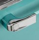 Unique® Appliances Classic Retro 24" Ocean Mist Turquoise Built In Dishwasher-4