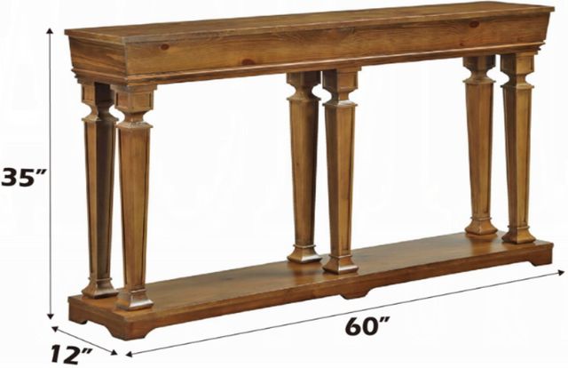 ACME Furniture Garrison Oak 60" Console Table-2