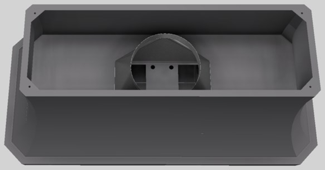 Vent-A-Hood® Designer Series 66" Gunsmoke Island Range Hood-2