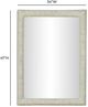 TOV Furniture Orpheus Antique White Rectangular Wall Mirror-2