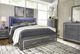 Signature Design by Ashley® Lodanna Gray Full Upholstered Panel Headboard-1