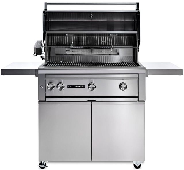 LYNX® Sedona 3-Burner Stainless Steel Freestanding Natural Gas Grill with Rotisserie-4