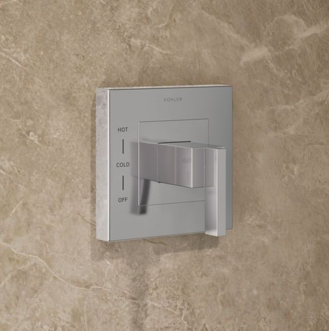 KOHLER® Loure® Rite-Temp® Polished Chrome Shower Trim Kit-3
