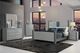 Global Furniture USA Logan 4-Piece Silver Full Bedroom Set-1