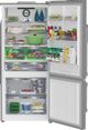 Beko 30 in. 16.1 Cu. Ft. Fingerprint Free Stainless Steel Counter Depth Bottom Freezer Refrigerator-2