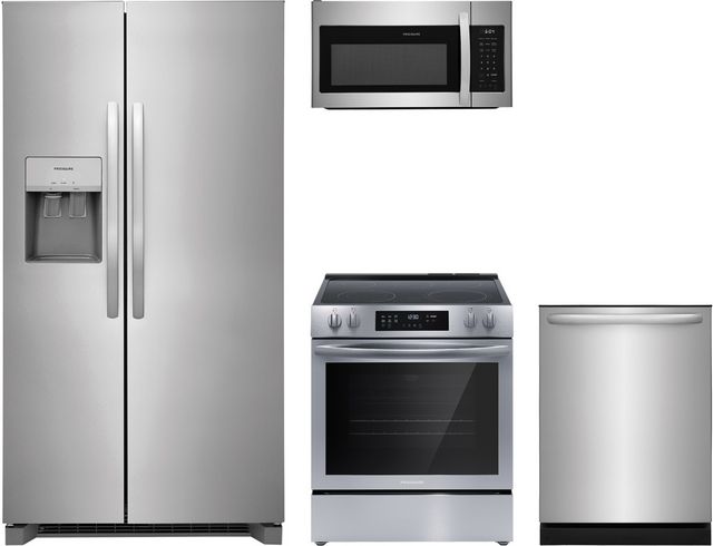 Frigidaire® 4 Piece Stainless Steel Kitchen Package