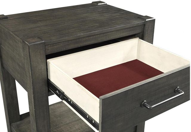 aspenhome® Mill Creek Carob 1-Drawer Nightstand-1