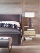 Century® Customizable Windsor Smith Upholstery Yvette Queen Upholstered Panel Bed-2