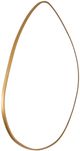 Surya Pebble Metallic Gold 36" Accent Mirror-2