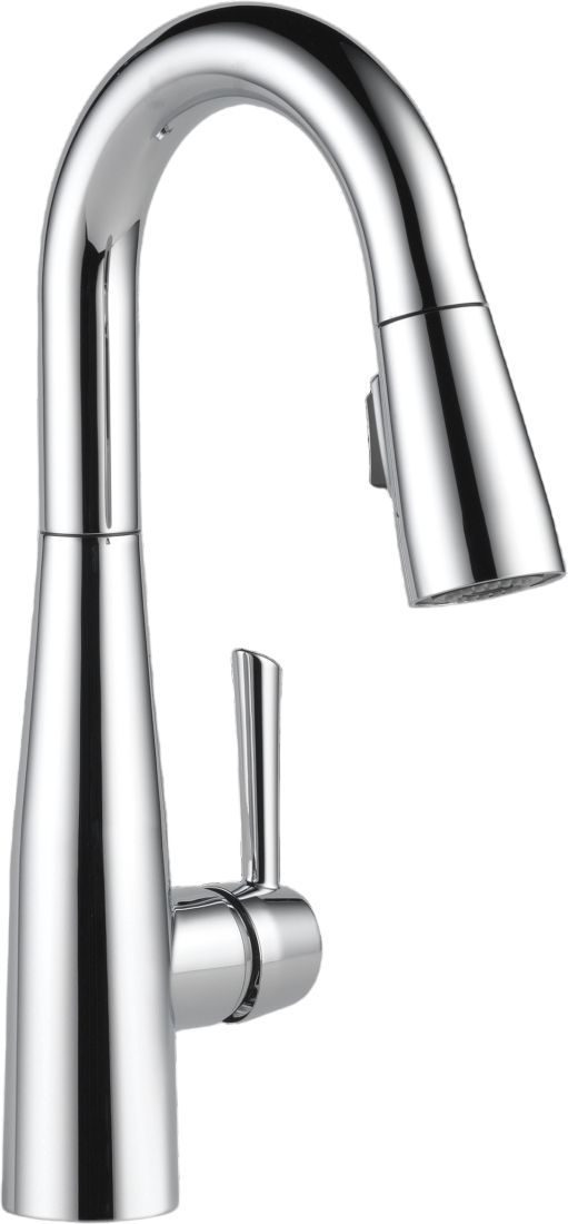 Delta Essa® Chrome Single Handle Pull-Down Bar/Prep-0
