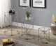 Furniture of America® Madyson 3-Piece Chrome Nesting Tables-0