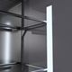 ZLINE 72" 39.6 Cu. Ft. White Matte Built-In French Door Refrigerator with Water Dispensers, Ice Makers, and Graphite Gray Interior-3