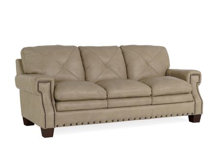 Pilot Pebble Leather Sofa