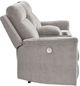 Signature Design by Ashley® Barnsana Ash Power Reclining Loveseat-3