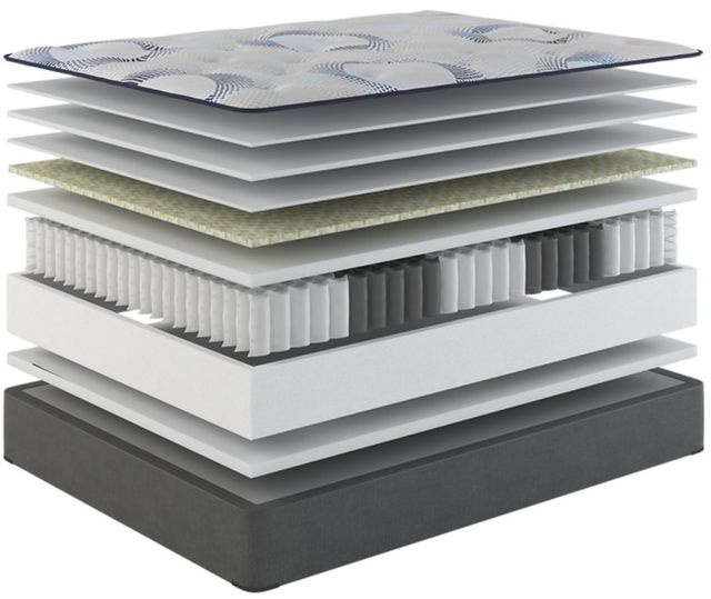 Sherwood® Bedding Vista XXV UF TT 12.5" Wrapped Coil Extra Firm Tight Top Twin XL Mattress-3