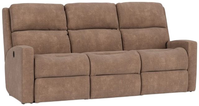 Flexsteel® Customizable Catalina Fabric Manual Reclining Sofa-3