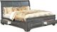Furniture of America® Brandt Gray Queen Storage Bed-0