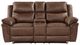 New Classic® Home Furnishings Ryland Brown Power Dual Reclining Loveseat-2