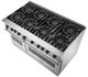 Viking® 5 Series 48” Pure White Pro Style Natural Gas Range-4