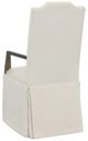 Fairfield® Customizable Dining Entree Empire 23" Tall Button Back Arm Chair-3