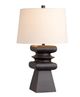 Crestview Collection Zane 2-Piece Black Table Lamp Set-4