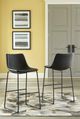 Signature Design by Ashley® Centiar Black Pub Height Bar Stool-5