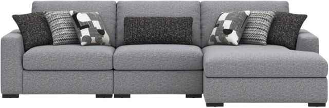 Benchcraft® Bealton 3-Piece Pepper/Salt Right-Arm Facing Sectional and Chaise-1