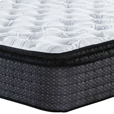 Sierra Sleep® by Ashley® M627 Limited Edition Hybrid Pillow Top Plush Queen Mattress and Foundation Set-1