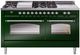 Ilve® Nostalgie II Series 60" Emerald Green Pro Style Dual Fuel Range-0
