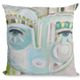 Windy O'Connor Penny for your Thoughts Chica Toss Pillow-0