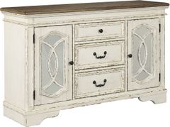 Signature Design by Ashley® Realyn Chipped White Dining Server