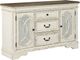 Signature Design by Ashley® Realyn Chipped White Dining Server-0