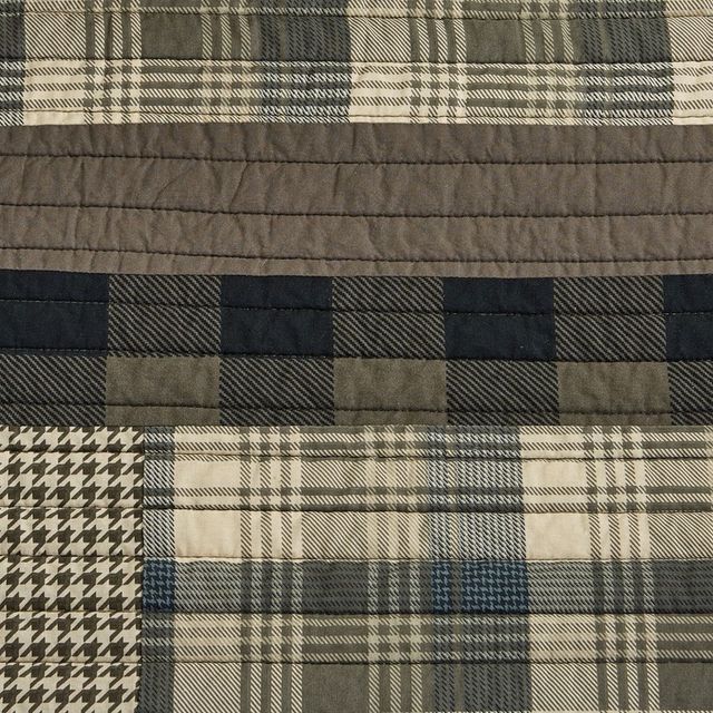 Olliix by Woolrich Tan Winter Plains 5 Piece Day Bed Cover Set-3