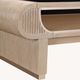 Michael Amini® West Kensington Sea Salt Caramel Cocktail Table-5