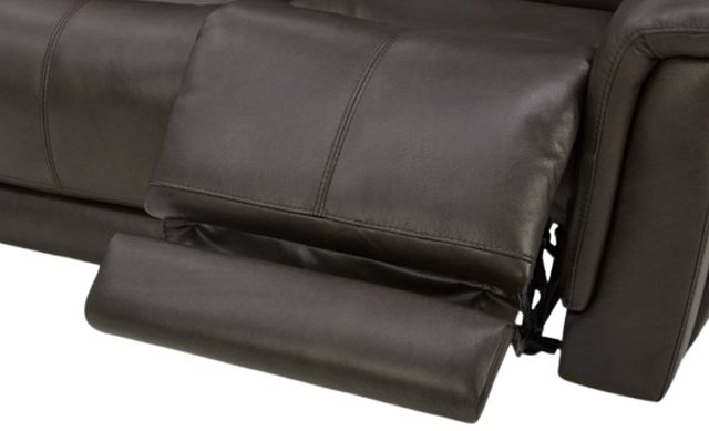Flexsteel® Ranger Rustic Brown Power Reclining Sofa with Console-2