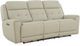 Liberty Furniture Carrington 3-Piece Baja Stone Leather Power Reclining Living Room Seating Set-2
