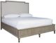 Universal Explore Home™ Playlist Harmony Linen Stone/Smoke on the Water King Upholstered Panel Bed-0