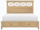 Legacy Classic XXX's And OOO's Amber Queen Panel Bed with Storage Footboard-3