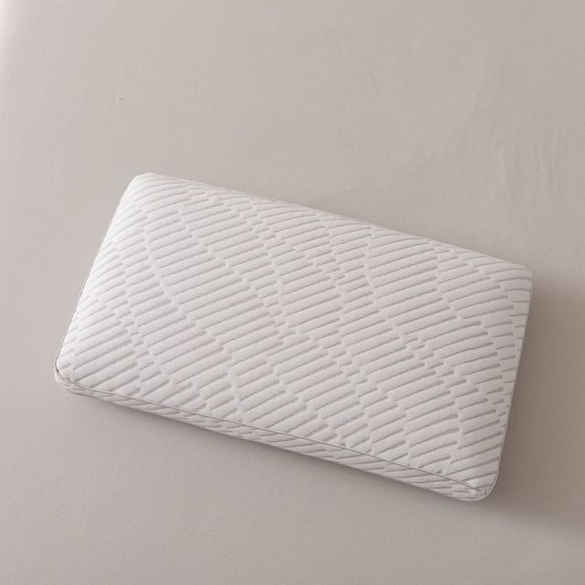 SlumberShield® Embrace White Queen Pillow-1