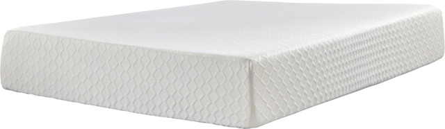 Sierra Sleep® by Ashley® Chime 2-Piece 12" Memory Foam and Better than a Boxspring Foundation Queen Mattress Set-1