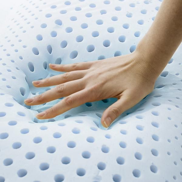 Malouf® Z Zoned Gel Dough® Mid Loft Queen Pillow-4