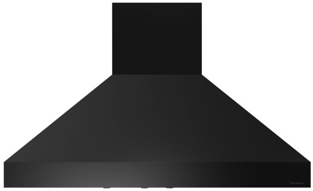 Vent-A-Hood® 60" Black Euro-Style Island Range Hood-0