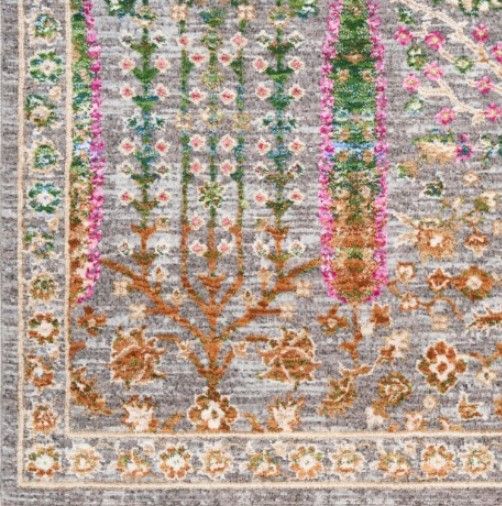Nourison Home™ Vintage Harmony Blue 5'x8' Style 1 Area Rug-2