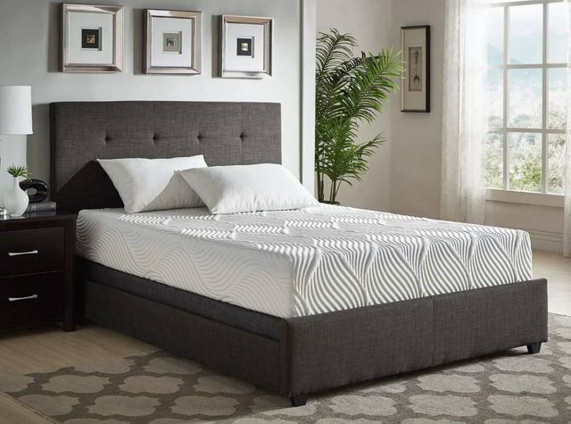 Homelegance® Altair 10" Firm Gel Infused Memory Foam Box Top Twin Mattress-1