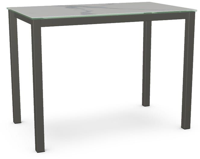 Amisco Customizable Harrison 36" Italian Porcelain Counter Table