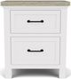 Riverside Furniture Cora Cloud/Fog Nightstand-1