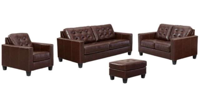 Signature Design by Ashley® Altonbury 4-Piece Walnut Living Room Seating Set-0